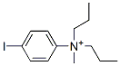 N,N-dipropyl-4-iodophenyl-N-methylammonium Struktur