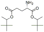 bis(3,3-dimethylbutan-2-yl) (2S)-2-aminopentanedioate Struktur