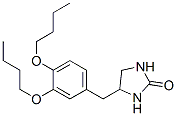 4-(3,4-dibutoxybenzyl)-2-imidazolidinone Struktur