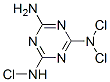 TRICHLOROMELAMINE Struktur