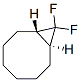 Bicyclo[6.1.0]nonane, 9,9-difluoro-, trans- (9CI) Struktur