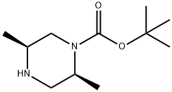 (2S,5S)-2,5-二甲基-1-哌嗪甲酸叔丁酯, 1238951-37-5, 結(jié)構(gòu)式