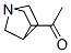 Ethanone, 1-(1-azabicyclo[2.2.1]hept-3-yl)-, endo- (9CI) Struktur