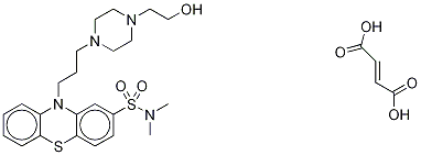 Thioproperazine DifuMarate Struktur