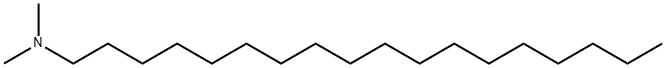 N,N-Dimethyloctadecylamine Struktur