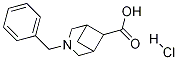 3-BENZYL-3-AZABICYCLO[3.1.1]HEPTANE-6-CARBOXYLIC ACID HYDROCHLORIDE Struktur