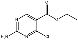 2-氨基-4-氯嘧啶-5-甲酸乙酯 結(jié)構(gòu)式