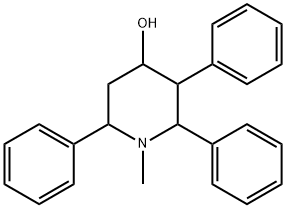 1-Methyl-2,3,6-triphenyl-4-piperidinamine Struktur