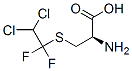 S-(2,2-dichloro-1,1-difluoroethyl)cysteine Struktur