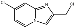 IMidazo[1,2-a]pyridine, 7-chloro-2-(chloroMethyl)- Struktur