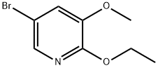 5-bromo-2-ethoxy-3-methoxypyridine Struktur