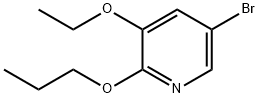 5-broMo-3-ethoxy-2-propoxypyridine Struktur