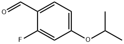 2-fluoro-4-isopropoxybenzaldehyde Struktur