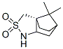 4-Aza-5-thiatricyclo[5.2.1.0(3,7)]decane-5,5-dioxide, (7S)-10,10-dimet hyl- Struktur