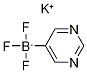 Potassium pyrimidine-5-trifluoroborate Struktur