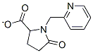 N-(2-pyridylmethyl)-2-pyrrolidone-5-carboxylate Struktur