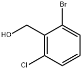 (2-Bromo-6-chlorophenyl)methanol Struktur