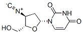 3'-isocyano-2',3'-dideoxyuridine Struktur