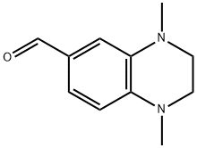 6-Quinoxalinecarboxaldehyde,1,2,3,4-tetrahydro-1,4-dimethyl-(9CI) Struktur