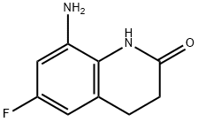 8-amino-6-fluoro-3,4-dihydro-2(1H)-quinolinone(SALTDATA: FREE) Struktur