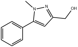 (1-METHYL-5-PHENYL-1H-PYRAZOL-3-YL)METHANOL Struktur