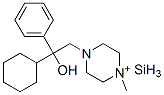 silahexocyclium Struktur