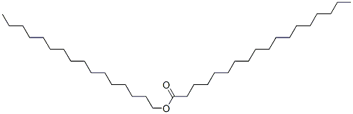 hexadecyl octadecanoate Struktur