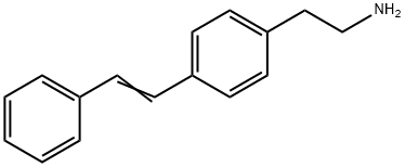 2-(4-STYRYL-PHENYL)-ETHYLAMINE HYDROCHLORIDE Struktur