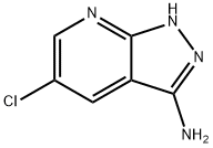 5-CHLORO-1H-PYRAZOLO[3,4-B]PYRIDIN-3-AMINE Struktur