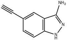 5-Ethynyl-1H-indazol-3-amine Struktur