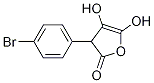 3-(4-broMophenyl)-4,5-dihydroxy-2,3-dihydrofuran-2-one Struktur