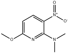 6-Methoxy-N,N-dimethyl-3-nitropyridin-2-amine Struktur