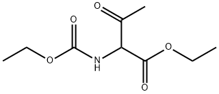 Ethyl 2-[(ethoxycarbonyl)aMino]-3-oxobutanoate Struktur