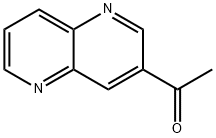 1-(1,5-Naphthyridin-3-yl)ethanone Struktur