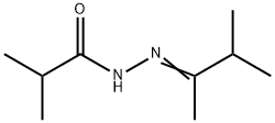 Propanoic  acid,  2-methyl-,  (1,2-dimethylpropylidene)hydrazide  (9CI) Struktur