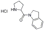 2,3-Dihydro-1H-indol-1-yl(2-pyrrolidinyl)-methanone hydrochloride Struktur