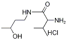 2-Amino-N-(3-hydroxybutyl)-3-methylbutanamidehydrochloride Struktur