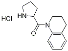 3,4-Dihydro-1(2H)-quinolinyl(2-pyrrolidinyl)-methanone hydrochloride Struktur