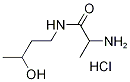 2-Amino-N-(3-hydroxybutyl)propanamidehydrochloride Struktur