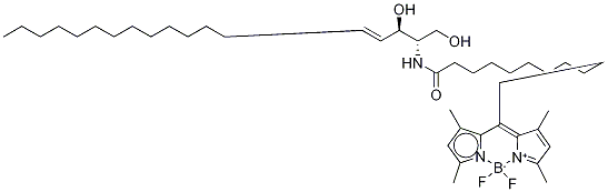 Bodipy C12-CeraMide Struktur