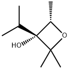 3-Oxetanol,2,2,4-trimethyl-3-(1-methylethyl)-,trans-(9CI) Struktur