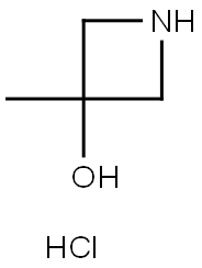 3-METHYLAZETIDIN-3-OL HYDROCHLORIDE Struktur