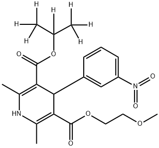 Nimodipine-d7 Struktur