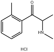 2-Methyl Methcathinone Hydrochloride Struktur