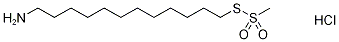 12-Aminododecyl Methanethiosulfonate Hydrochloride Struktur