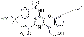 Hydroxy Bosentan-d6 Struktur