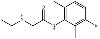 N-Desethyl 3-Bromo Lidocaine Struktur