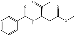 (3R)-3-(Benzoylamino)-4-oxo-pentanoic Acid Methyl Ester Struktur