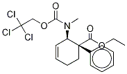 N-(2,2,2-Trichloroethoxy)carbonyl] Nortilidine-d3 Struktur