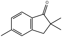 2,3-DIHYDRO-2,2,5-TRIMETHYL-1H-INDEN-1-ONE Struktur